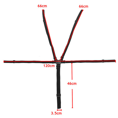 Secure 5-Point Harness Stroller Safety Belt