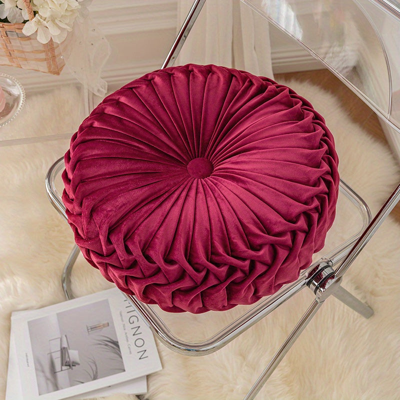 Soft Velvet Pumpkin Throw Pillow Cushion