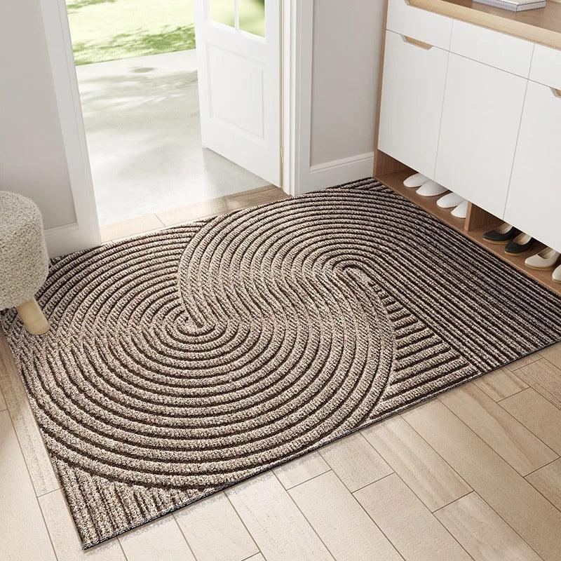Premium PVC Entrance Mat with Non Slip & Dirt Trapper
