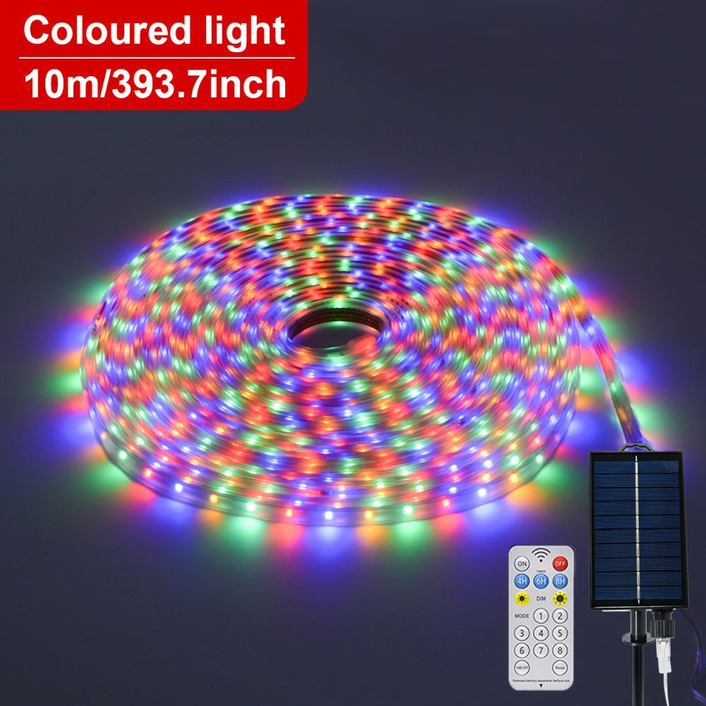 Portable SolarPowered LED Tube Light with Remote