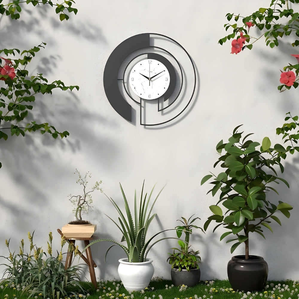 Silent Modern Wall Clock for Calm Rooms