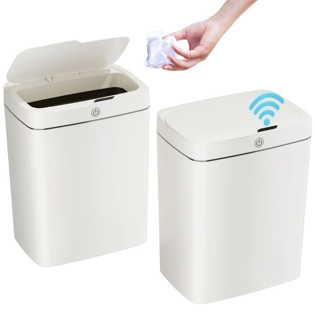 2 Pcs Motion Sensor Kitchen Trash Cans - Befez