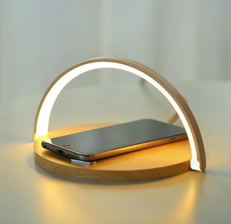 Befez | Bowlight Design | Compact 3-in-1 LED Night Lamp With Wireless Charging