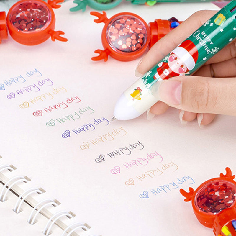 Colorful Holiday Glitter Pens