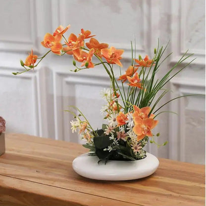 Realistic Floral Centerpiece in a Chic Vase