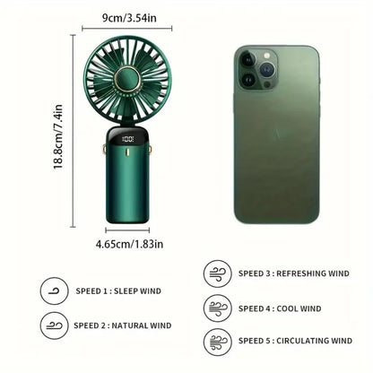 Portable Mini Rechargeable Hand Fan