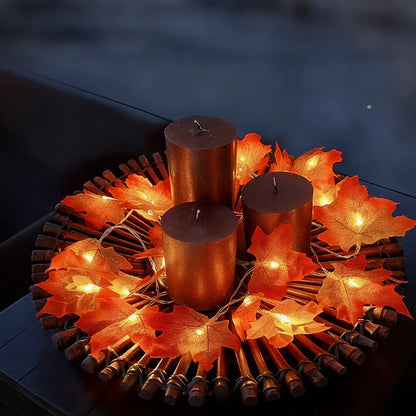 Floral String Table Lamp