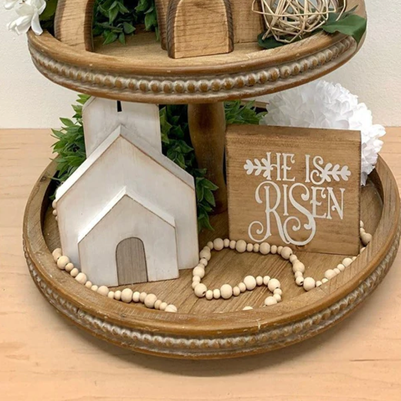 Heavenly Easter Decorative Serving Tray Set