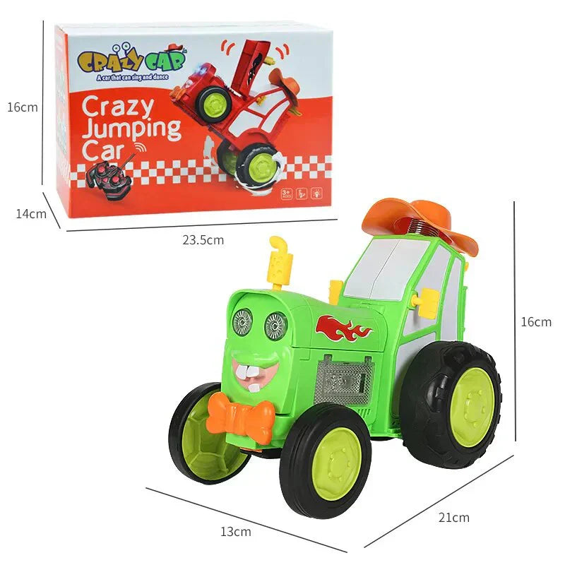 Turbo Powered Remote Control Jump Car