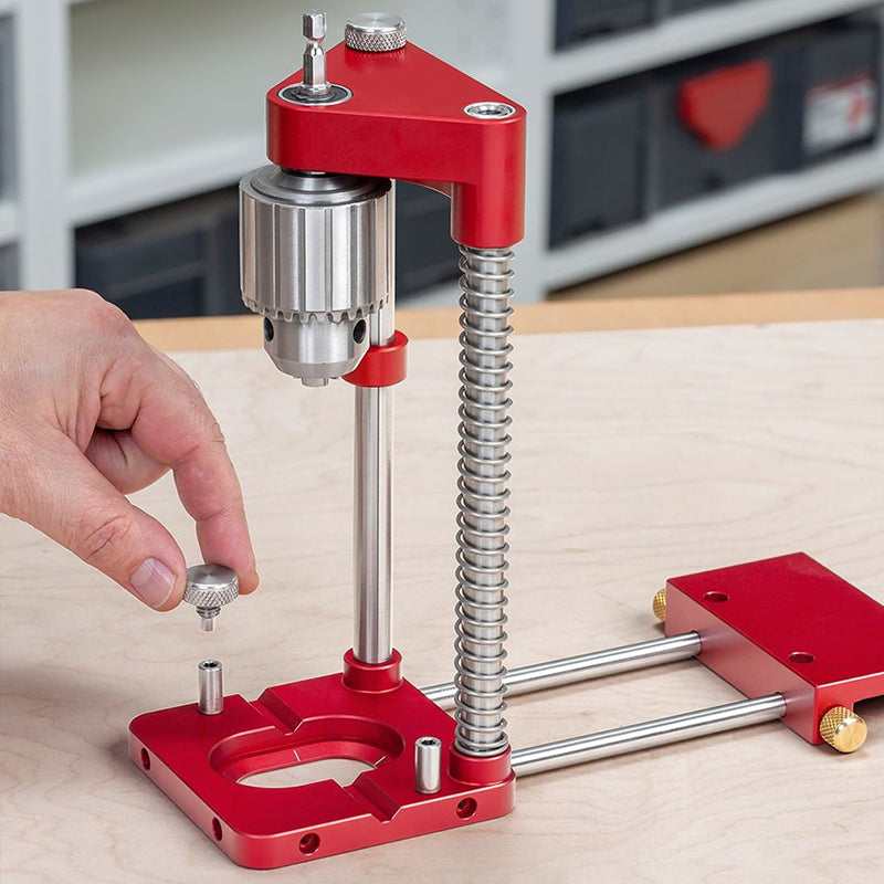 Accurate Wood Drilling Guide with Durable Steel Construction - Befez