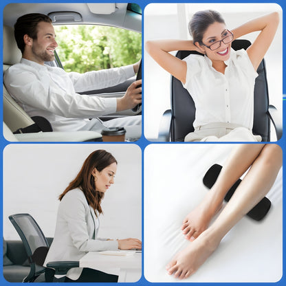 Ergonomic Memory Foam Back Support Cushion