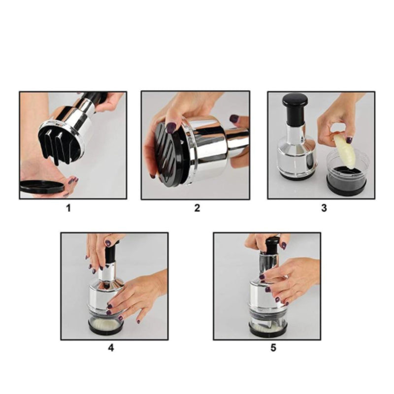 Easy Garlic Press Chopper
