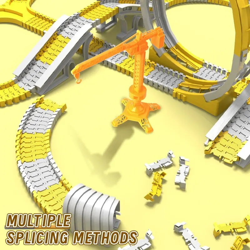 Exciting Racing Track Set with Cars