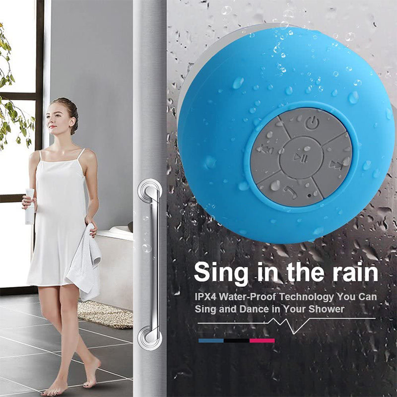 Compact Waterproof Portable Bluetooth Speaker