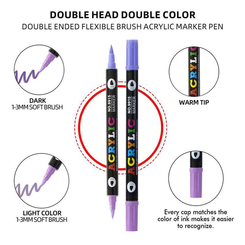 Vibrant Art Paint Marker Pens