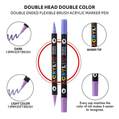 Vibrant Art Paint Marker Pens