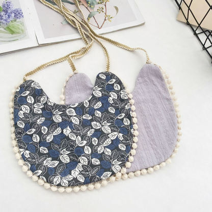 Soft Cotton Baby Bib Burp Cloth Reversible