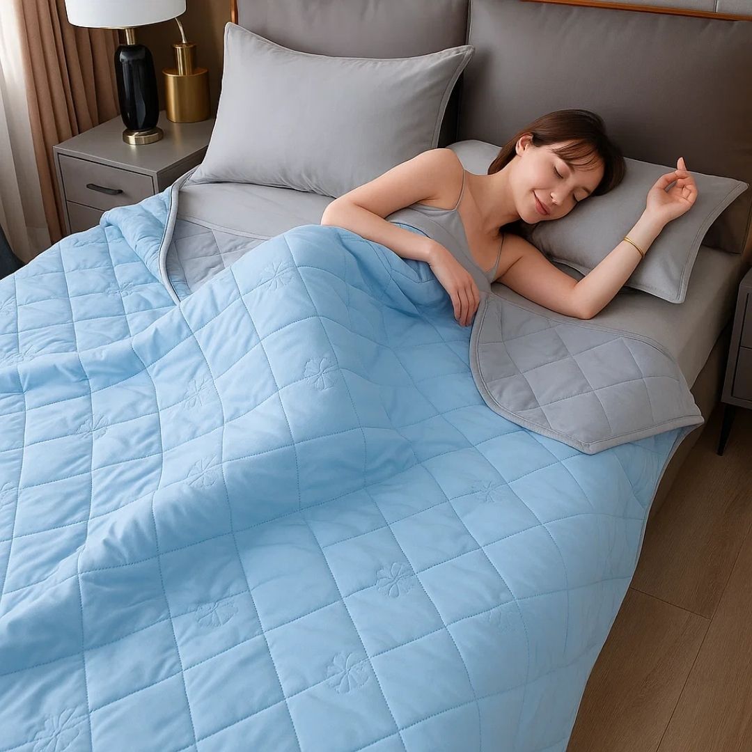 Cooling Blanket for Night Sweats Relief