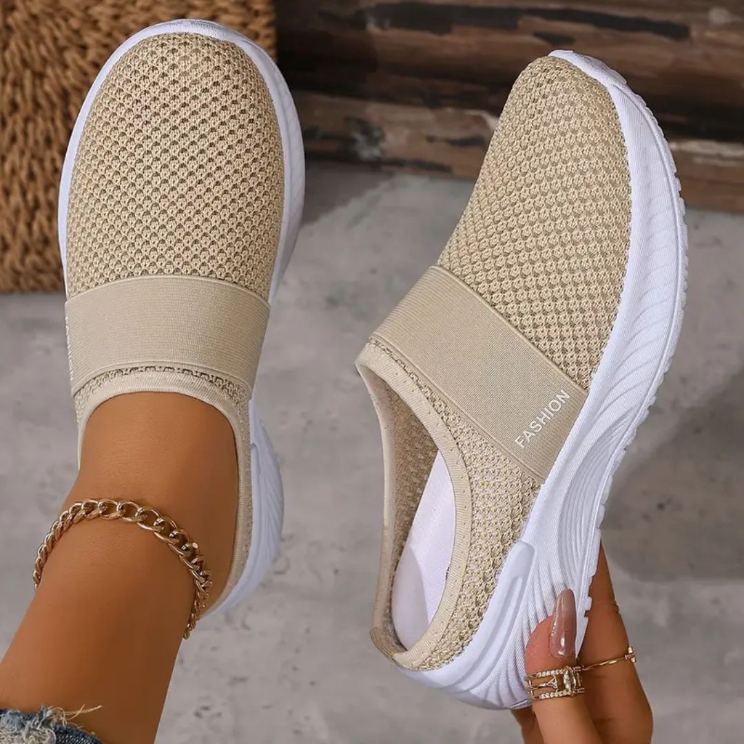 Airy Breathable Mesh Slip On Shoes