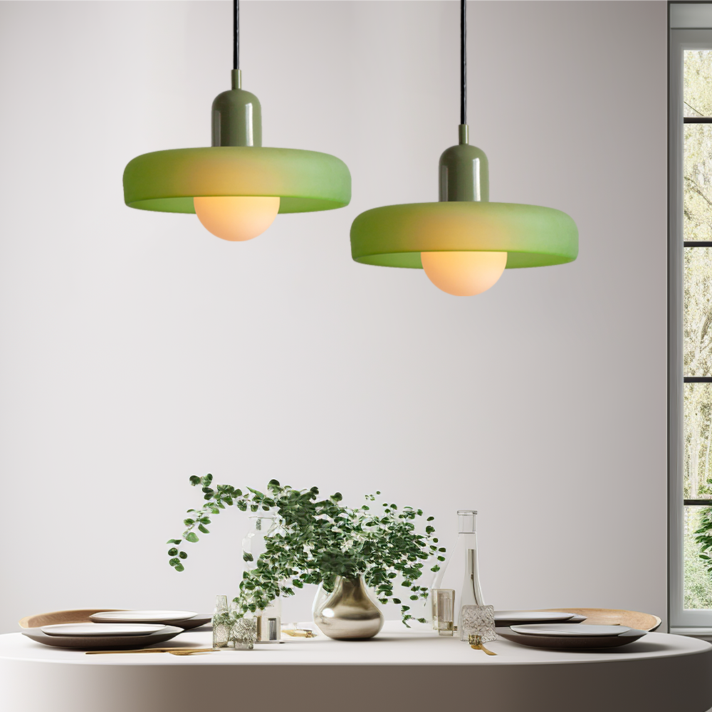 Stylish Glass Pendant Lamp for Modern Dining Rooms
