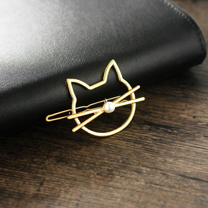 Adorable Cat Hair Barrettes