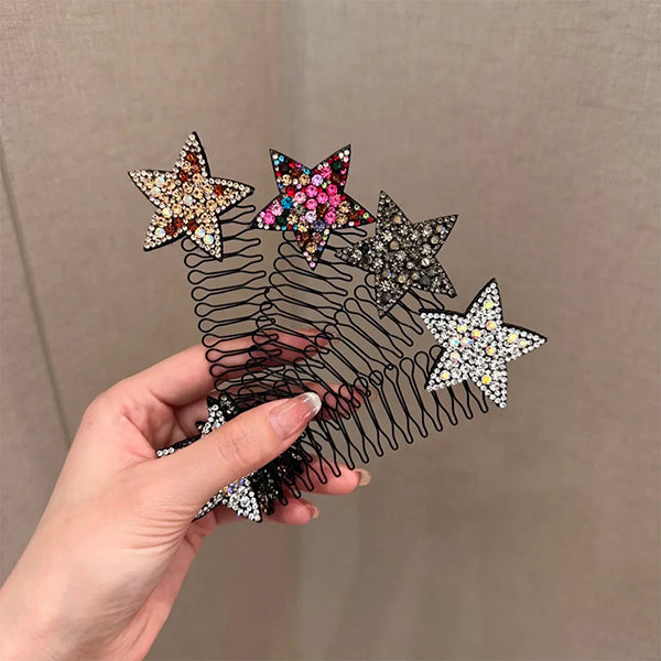 Clear Star Hair Clip