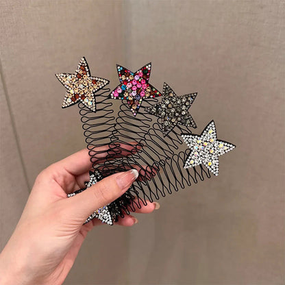 Clear Star Hair Clip