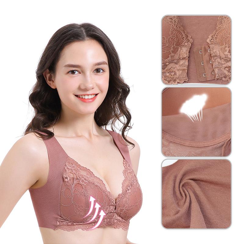Sexy Lace Bra with Front Clasp