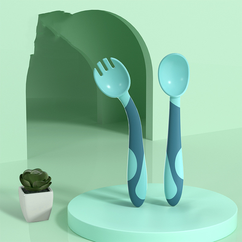 Soft Grip Baby Utensil Set