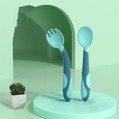 Soft Grip Baby Utensil Set