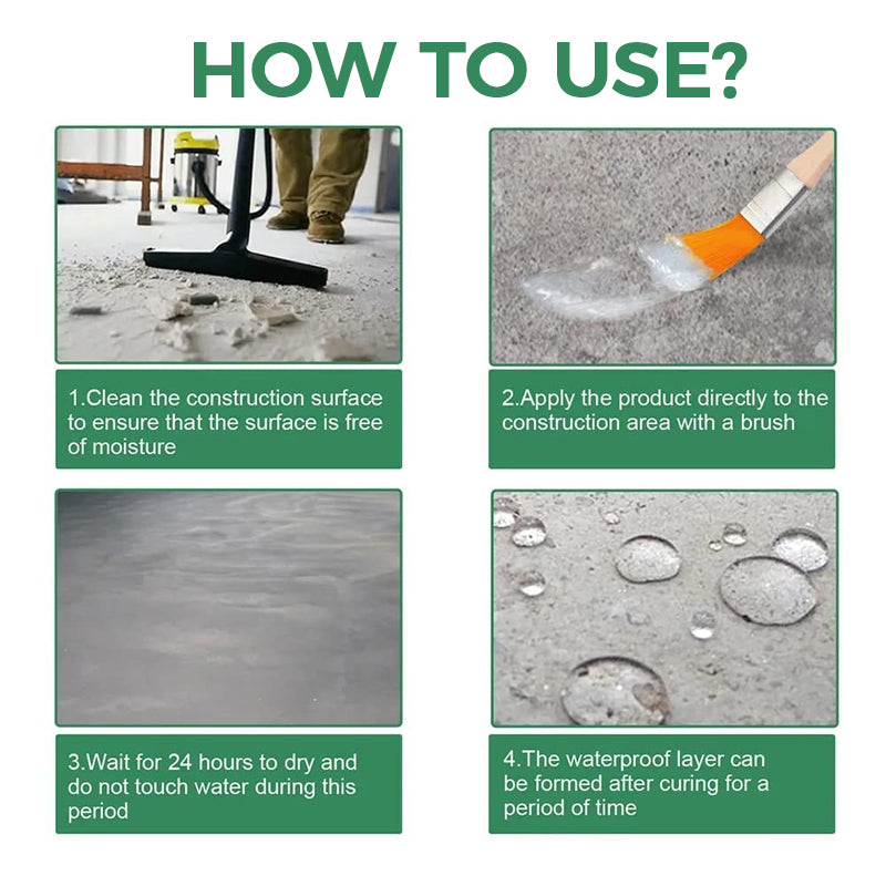 Clear Strong Waterproof Adhesive