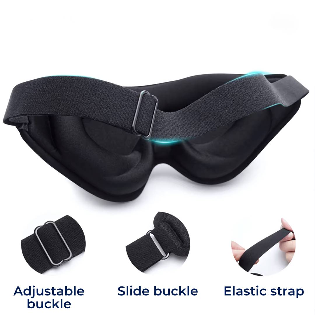 Contour Sleep Eye Mask | Blackout Blindfold for Rest