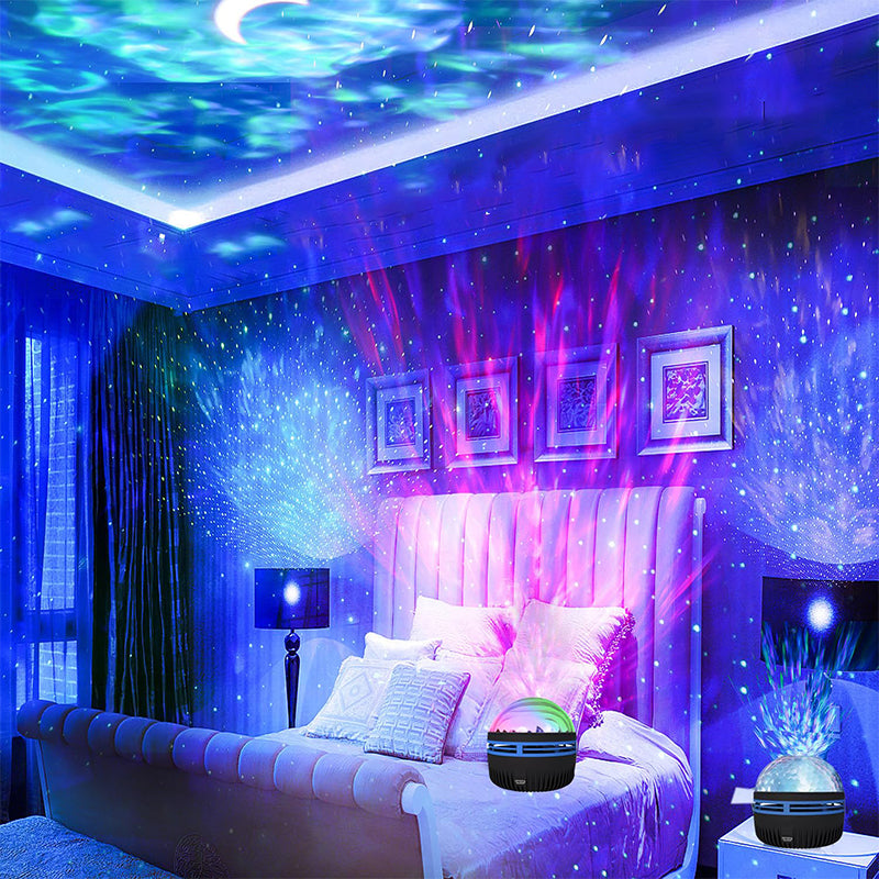 Colorful Night Sky and Wave LED Projector