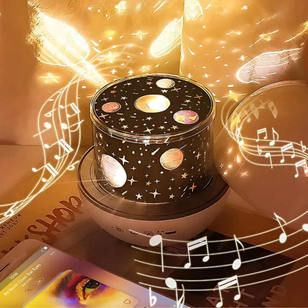 Colorful Kids Galaxy Night Light Lamp