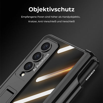 Slim Samsung Fold Phone Case with Built-in Screen Protector