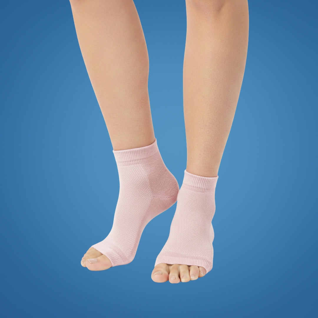 Soothing Gel Insoles - Padded Open Toe - Heel Pain Relief