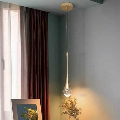 Stylish Glass Pendant Light with Soft Warm Glow