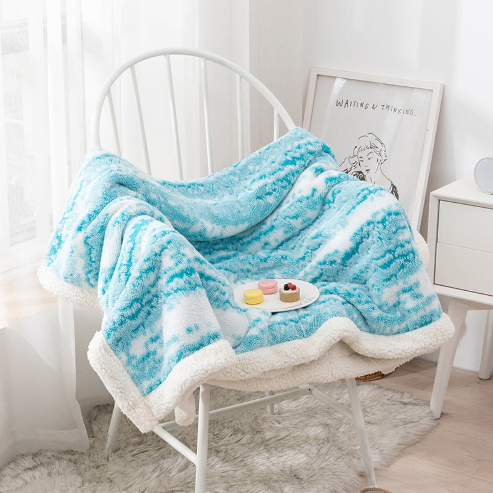 Soft Plush Faux Fur Throw Blanket