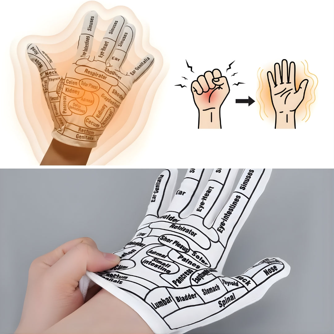 Comfortable Acupressure Gloves for Hand Pain Relief