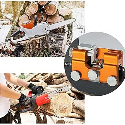 Portable Hand Chainsaw Chain Sharpener Tool