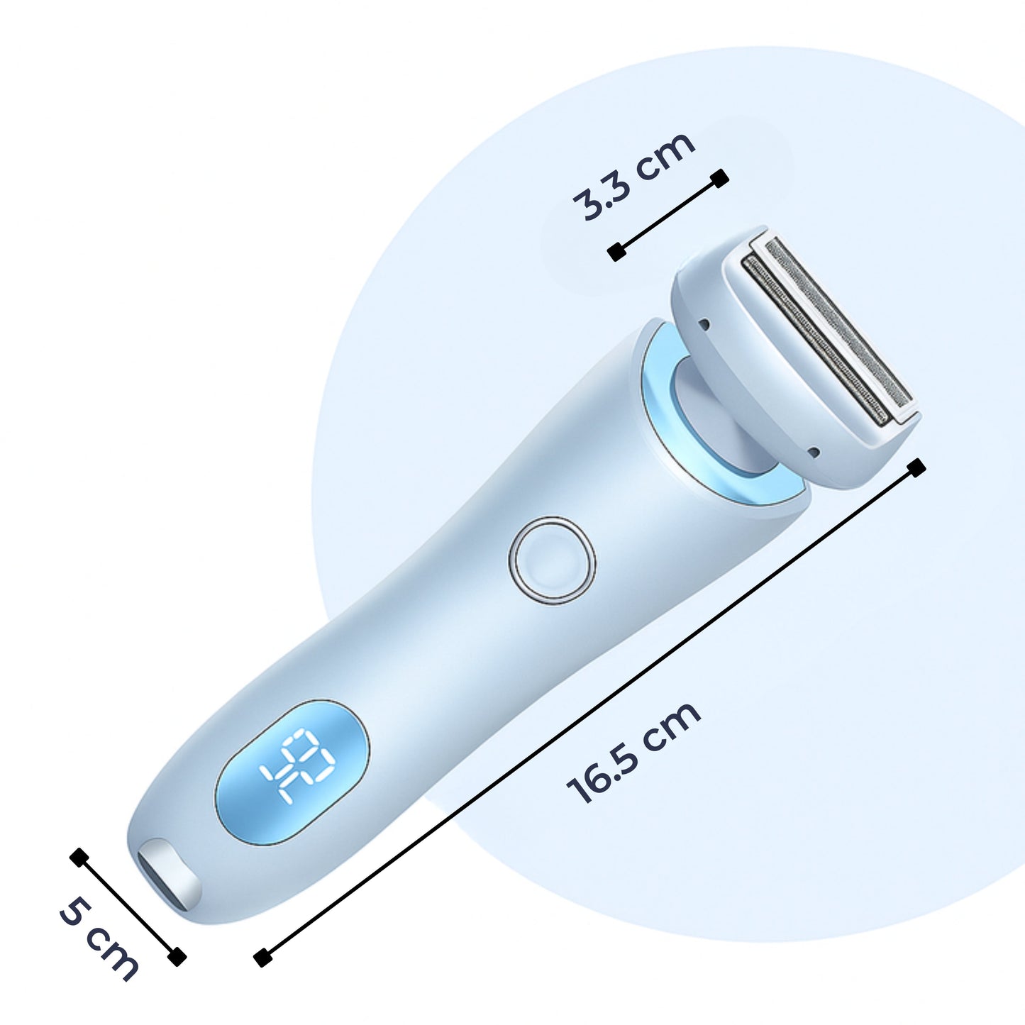 Smooth Safe Shaver for Women Sensitive Skin