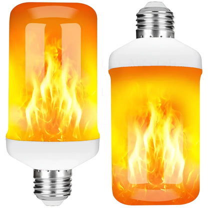 Warm Ambient Flicker Effect Table Lamp - Befez