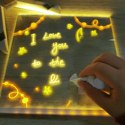 Customizable LED Night Lamp for Kids