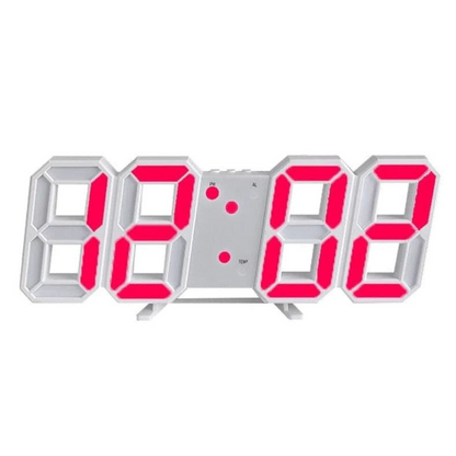 Stylish Digital 3D LED Wall Clock with Easy Operation