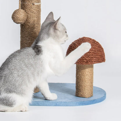 Natural Fiber Cat Tree Scratcher Post