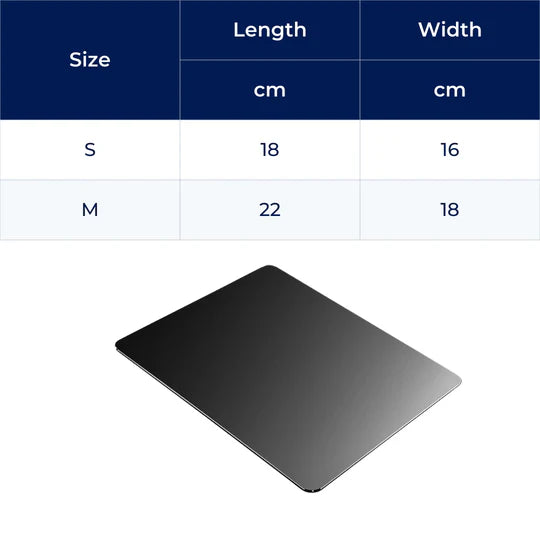Sturdy Aluminium Desk Pad for Work and Gaming