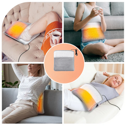 Cozy Heat Pad - Soft Fleece Heating Cushion for Winter