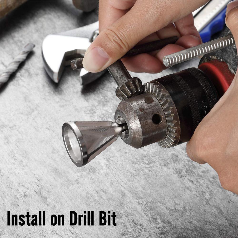 Easy Drill Bit Deburring Chamfer Tool