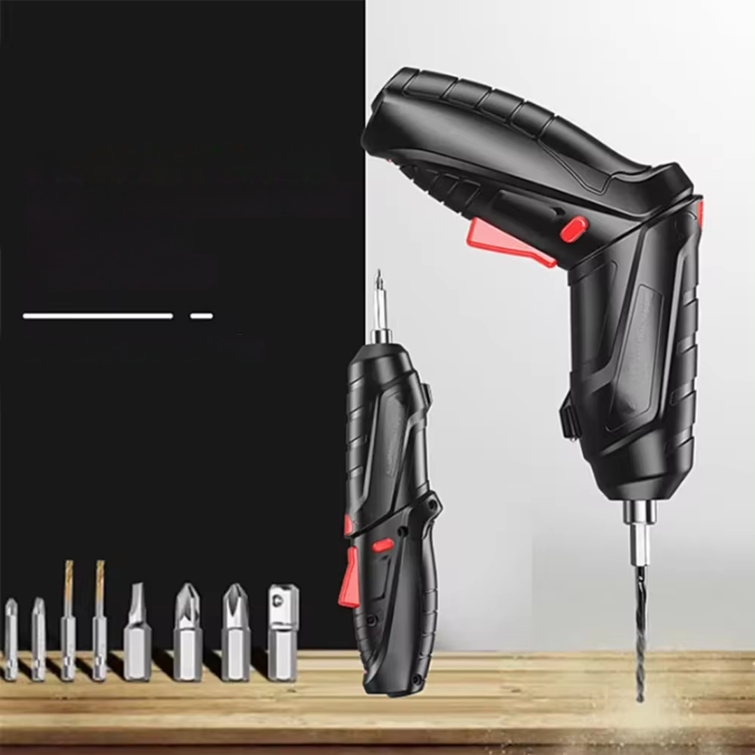 Portable Cordless Screwdriver - Compact Tool, Strong Power