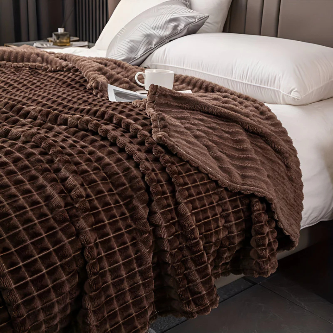 Plush Fuzzy Cozy Throw Blanket